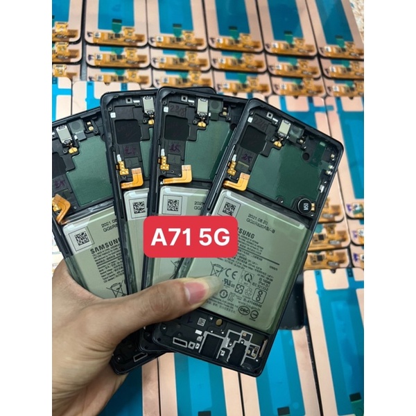 Màn hình samsung A71 5G ( A716 ) nội địa Hàn Quốc New Khung + Pin
