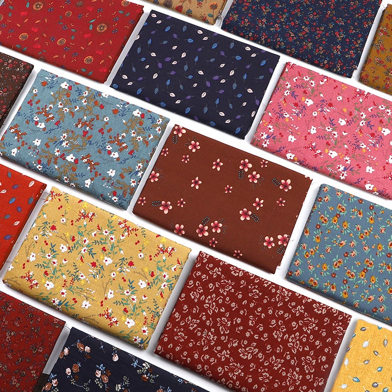 Khăn Trải Bàn Vải Cotton Lanh In Họa Tiết Thổ Cẩm Kiểu Retro Dễ Thương