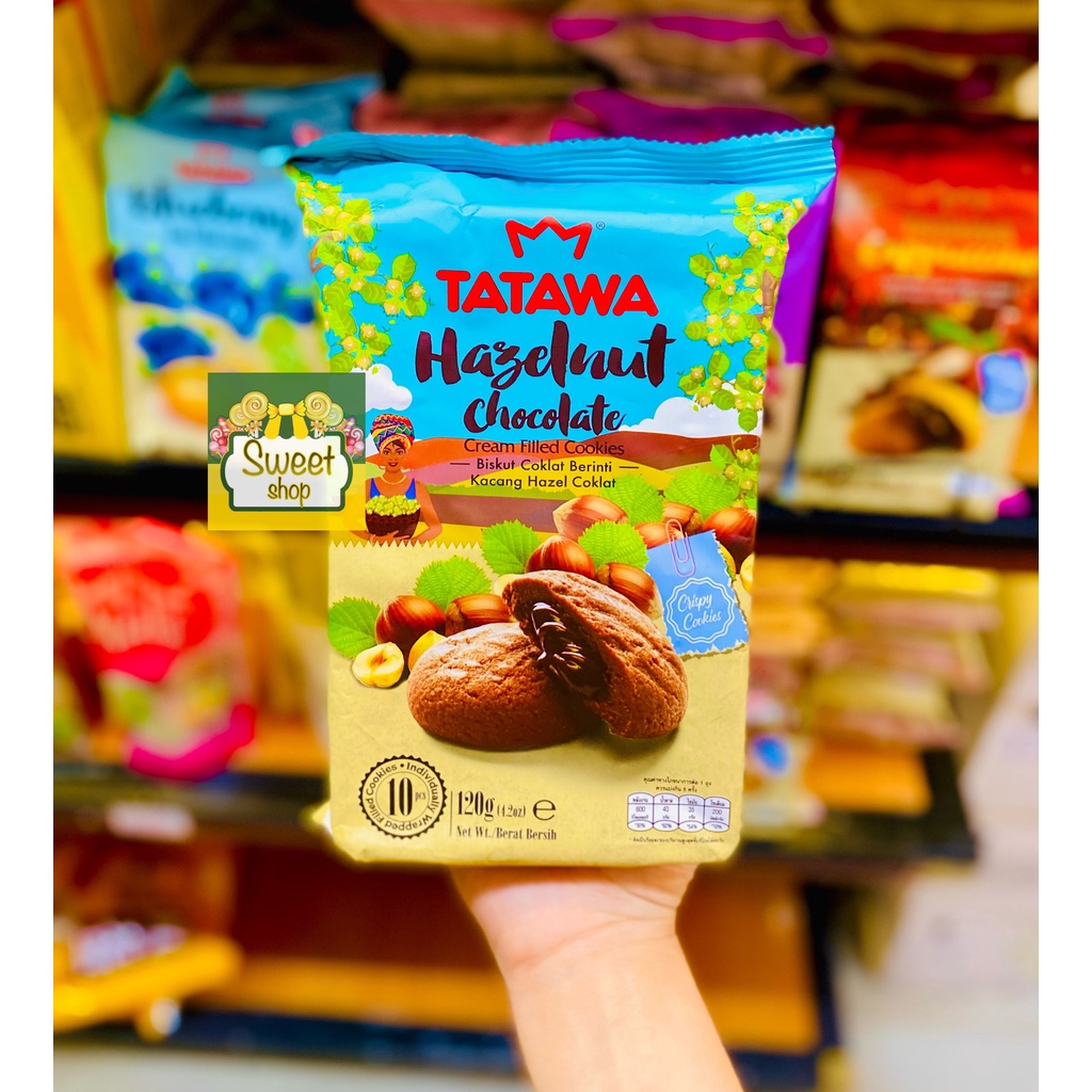 Bánh quy nhân mứt Tatawa gói 120g - Malaysia