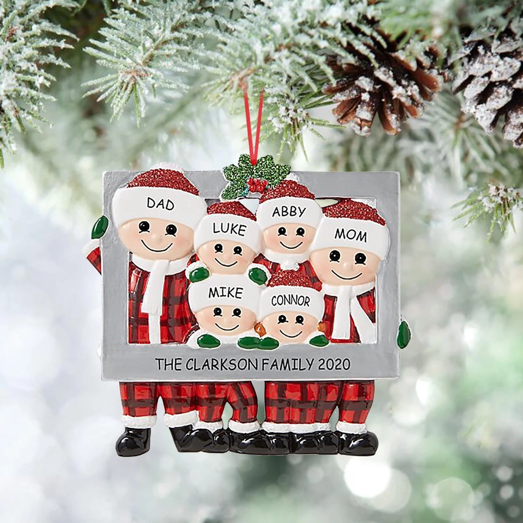 Phụ Kiện Trang Trí Cây Thông Giáng Sinh Hình Ông Già Noel DIY