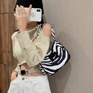 Túi Mini In Họa Tiết Ngựa Vằn Phong Cách Boho 2020