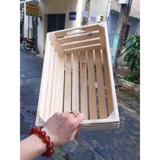 Kệ thùng gỗ thông pallet đa năng