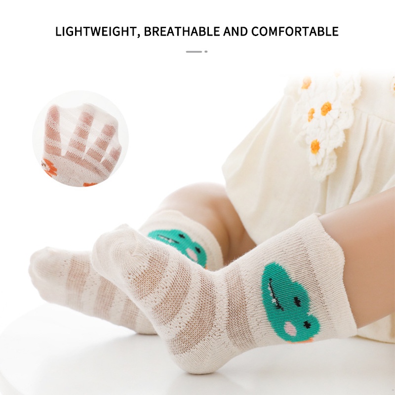 Vớ Lưới Mỏng Thời Trang Xuân Hè Cho Bé Aku