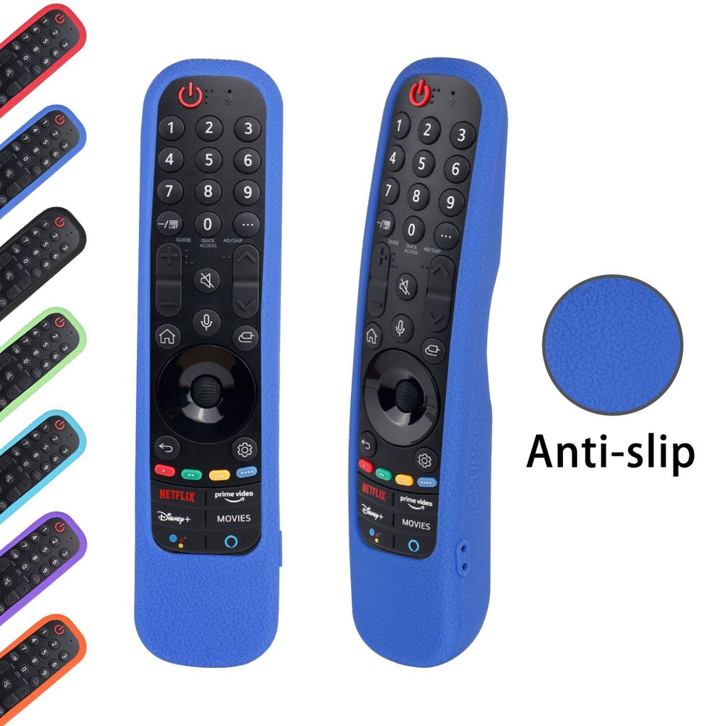 BTLIMER Ốp Silicon Bảo Vệ Cho Remote Điều Khiển LG TV MR21GA