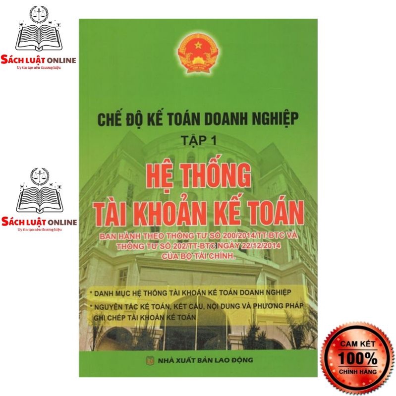 Sách - Chế độ kế toán doanh nghiệp - T1 ( Theo thông tư 200)