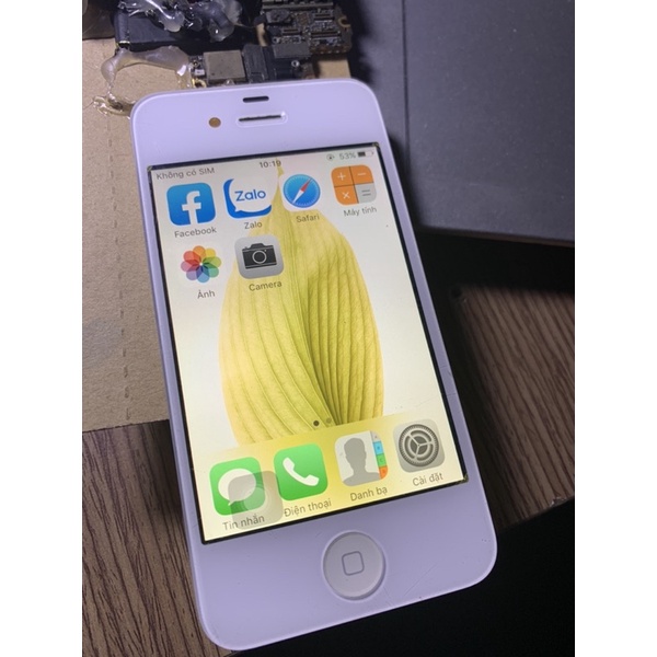 Màn hình ip 4/4s tháo máy hiển thị đẹp