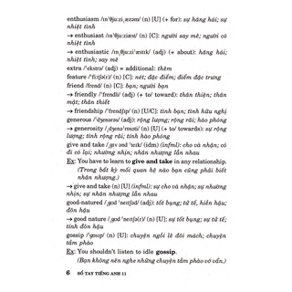 Sách - Sổ Tay Tiếng Anh - Lớp 11