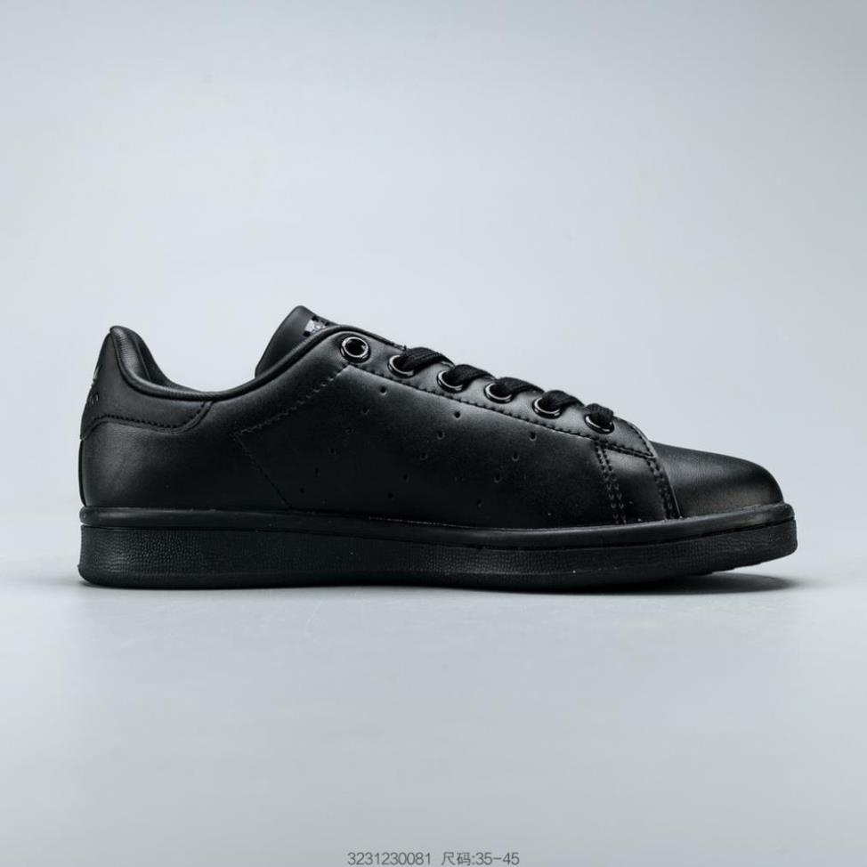 💔 Giày thể thao cổ điển Adidas Stan Smith All Black Smith M20327 uy tín 2020 new 👛