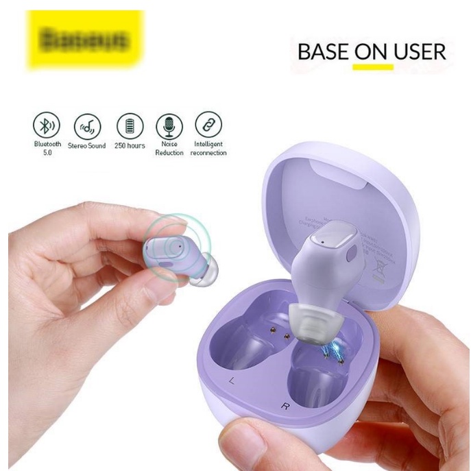 Tai Nghe Bluetooth 5.3 Baseus WM01 TWS Chống Ồn