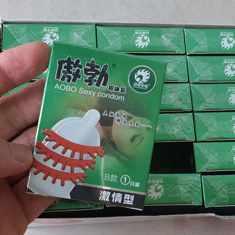 Một hộp bao CS.06 hàng cao cấp 1 chiếc 1 hộp thiết kế độc đáo, cho anh chị em-giao hàng an toàn