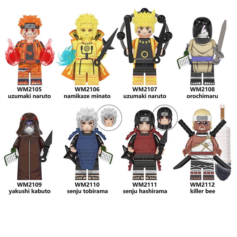 Mô hình đồ chơi lắp ráp nhân vật anime Naruto Uzumaki