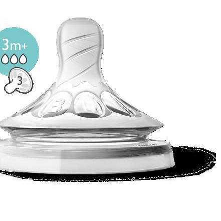 Set 2 Linh Kiện Điện Tử Philips Avent Teat 3m - Scf653 / 23