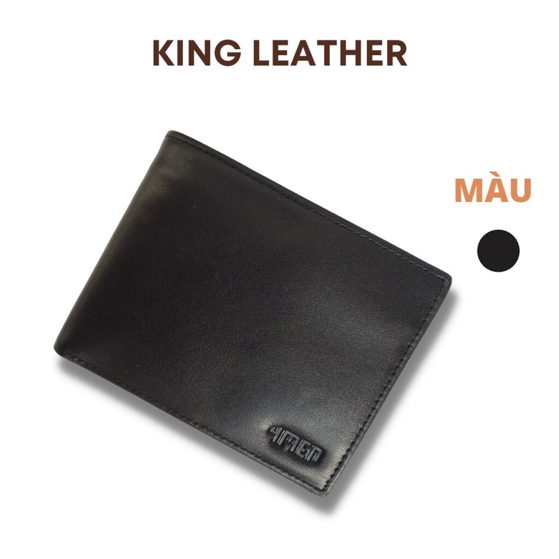 Ví Da Nam Cao Cấp, Bóp Nam Da Bò thật 100% bảo hành 24 tháng King Leather