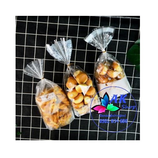 SET 10 TÚI ĐỰNG BÁNH QUY 14x24 / 2132.031