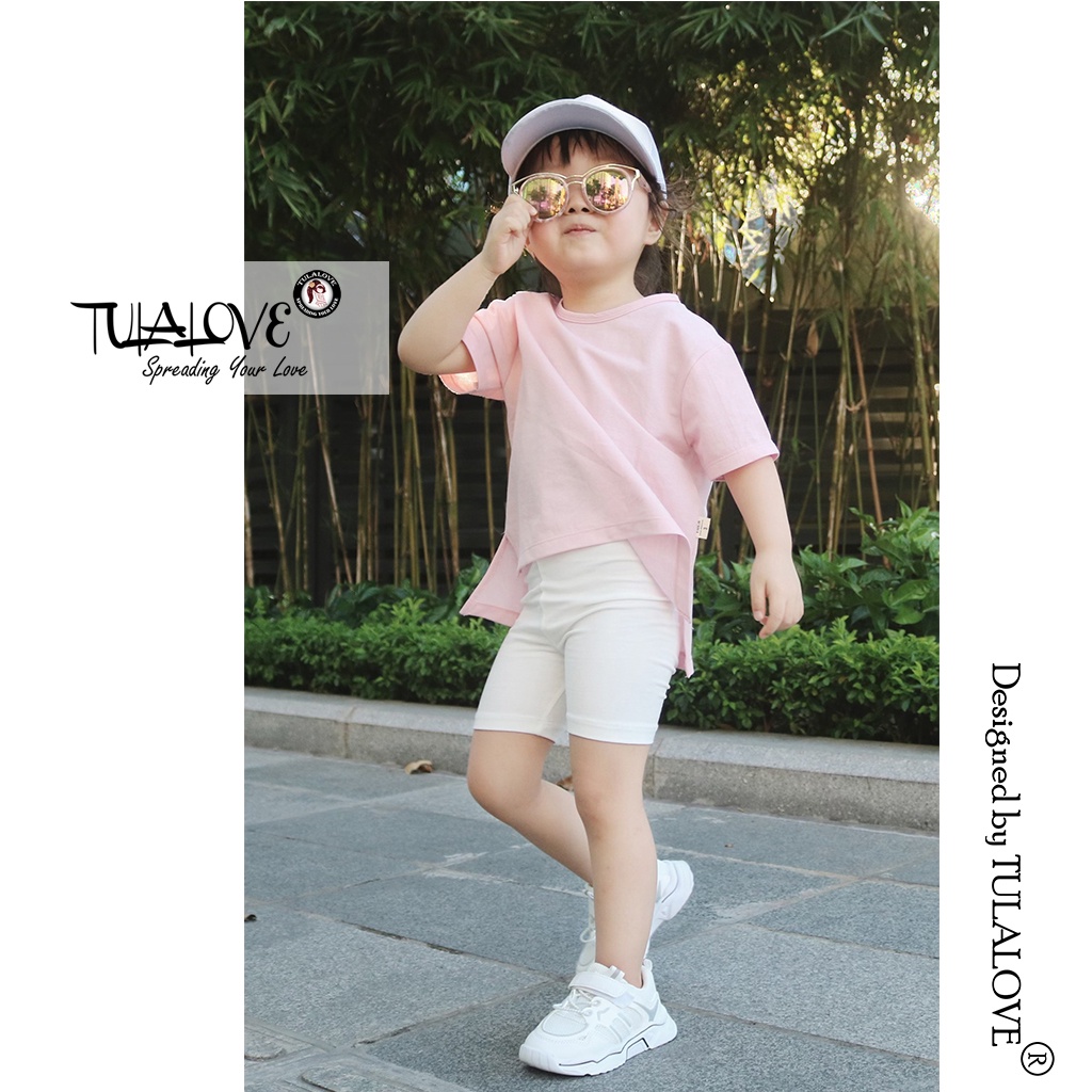 Quần Legging Đùi Bé Gái Lên Dáng Cực Yêu Quần Leggin Bé Gái, Quần Thun Ôm Tulalove