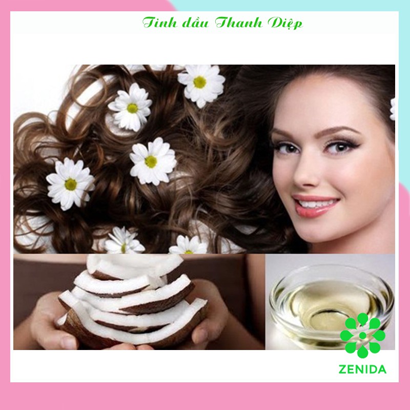 DẦU DỪA NGUYÊN CHẤT DƯỠNG TÓC - DẦU DỪA DƯỠNG MÔI, DƯỠNG DA NGUYÊN CHẤT TỰ NẤU 10ML