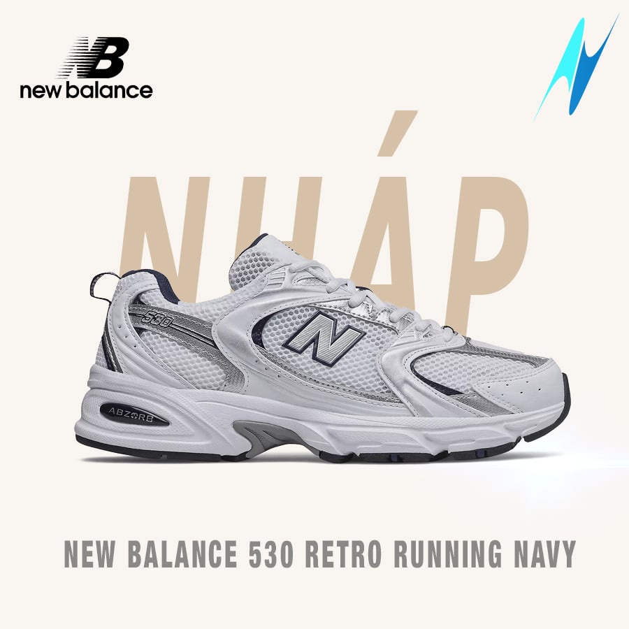 Giày thể thao nam nữ New Balance 530 Retro Running Navy