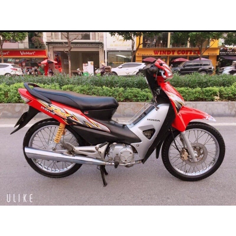 BỘ Ổ KHOÁ XE WAVE S, RS 100cc 2008-2010 (6 CẠNH  KHOÁ ĐIỆN VÀ KHOÁ YÊN)