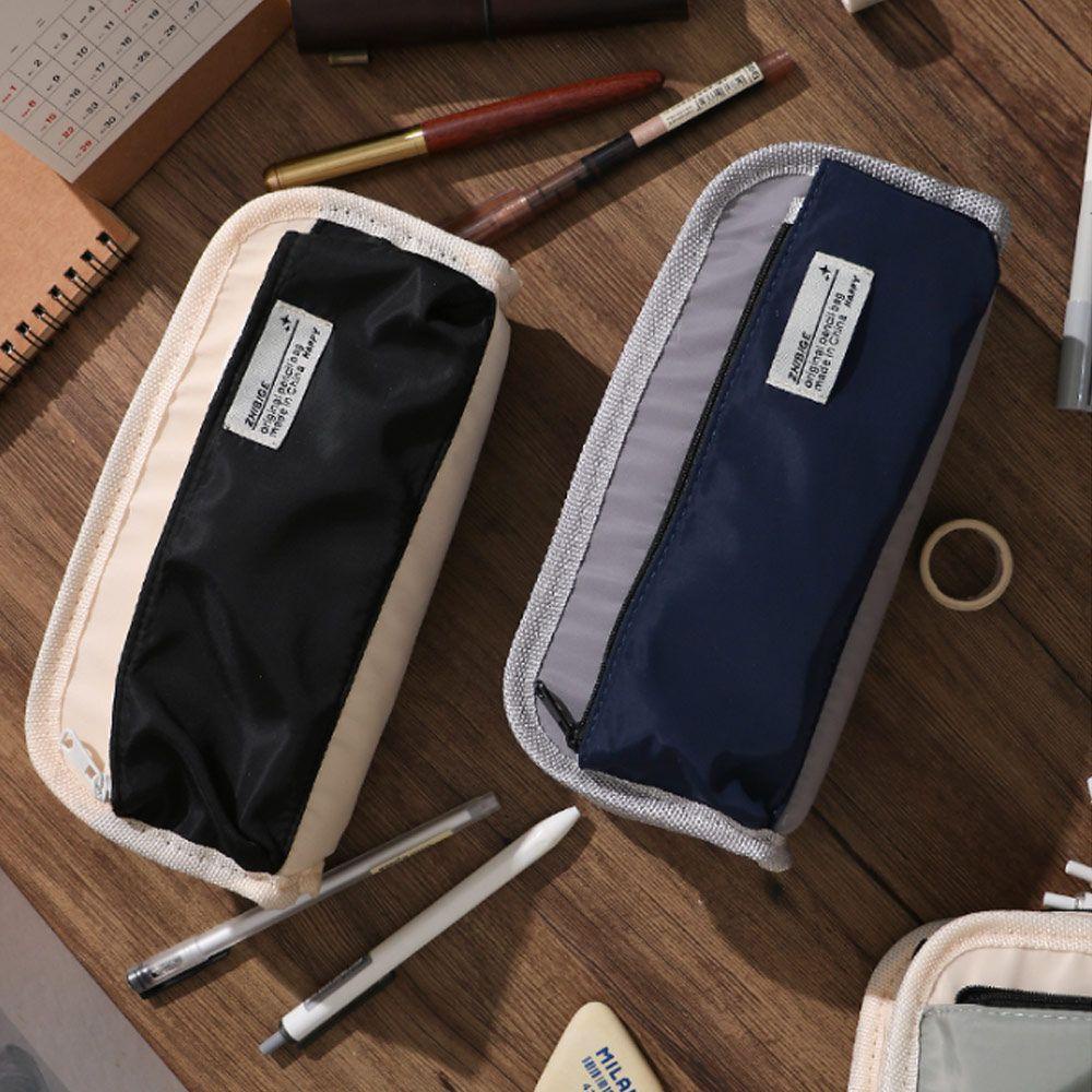 UUMIR Túi Đựng Bút Bằng Vải Canvas Cỡ Lớn Thiết Kế Mới Tiện Lợi Dễ Sử Dụng
