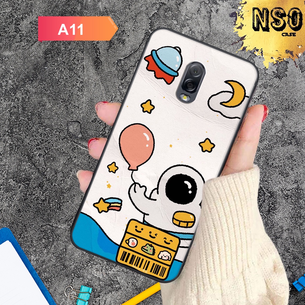 HÀNG MỚI   Ốp Samsung J7 Pro - Samsung J7 Plus In Hình Phi Hành Gia đẹp