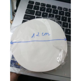 Tệp giấy nến 500 tờ lót bánh bao sz 12cm