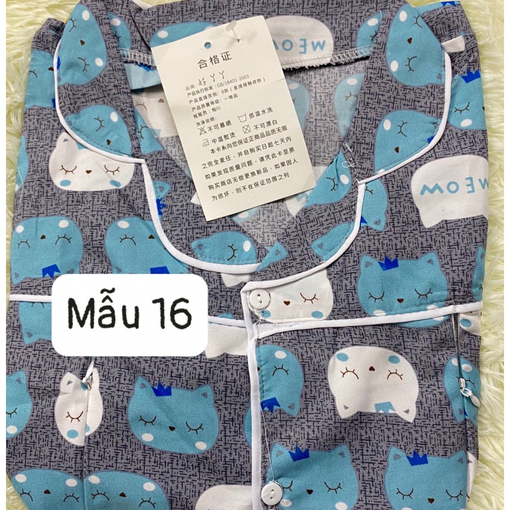 Bộ đồ bầu và sau sinh dài tay nhiều họa tiết siêu sinh cho mẹ bầu mặc nhà BP JM930 (Bộ có khóa hoặc túi như hình)