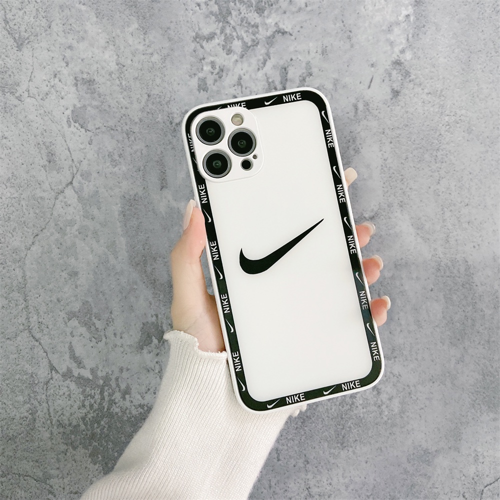 Ốp điện thoại mặt kính với móc bảo vệ camera thích hợp cho IPhone 12 11 Pro Max XS Max XR X 8 7 Plus