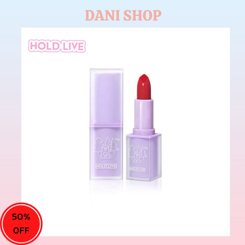 Son Thỏi Hold Live Gấu Tím Mềm Mịn Maddie Bear Soft Fog Lipstick 6 Màu 4g HL459  Nội Địa Trung