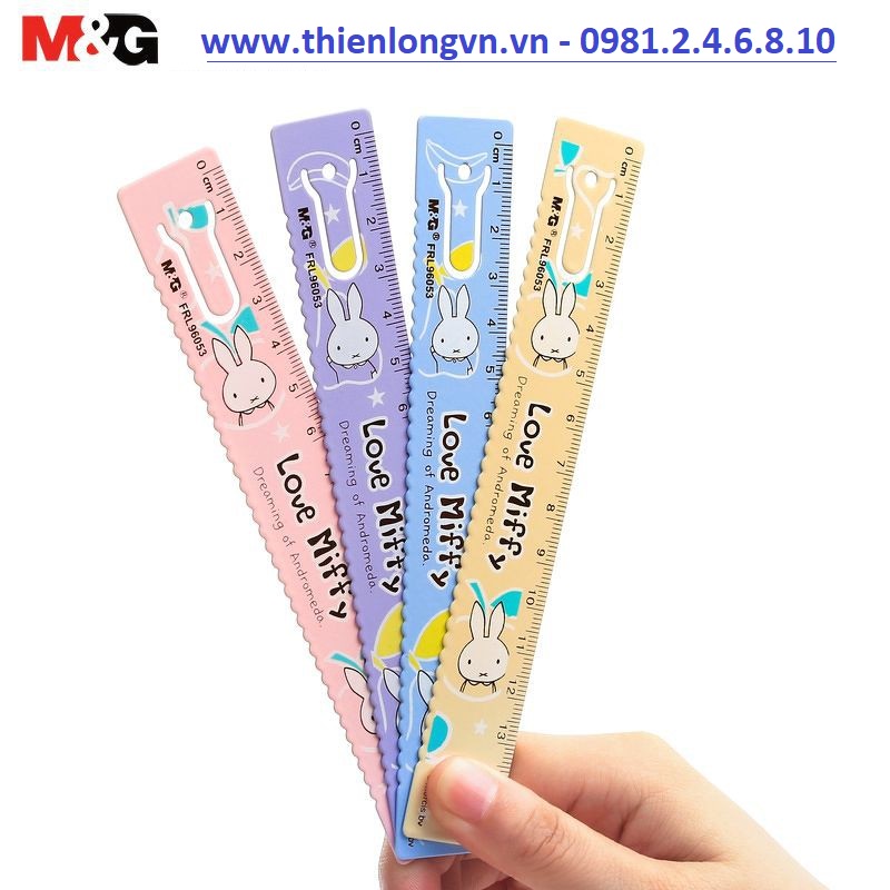 Thước sắt 15cm M&amp;G FRL96053 - 1 cái