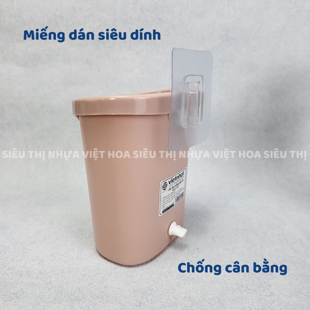 LY DÁN TƯỜNG TIỆN ÍCH 6370,LY ĐỰNG BÀN CHẢI RĂNG,CỐC DÁN TƯỜNG TIỆN ÍCH