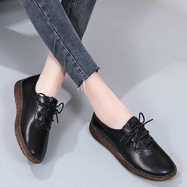 Giày Búp Bê Da Mềm Chống Trượt Thời Trang Cho Nữ