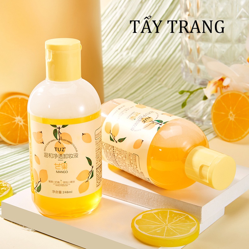 nước tẩy trang nhẹ nhàng và rõ ràng làm sạch dưỡng ẩm có thể loại bỏ môi mắt 248ml