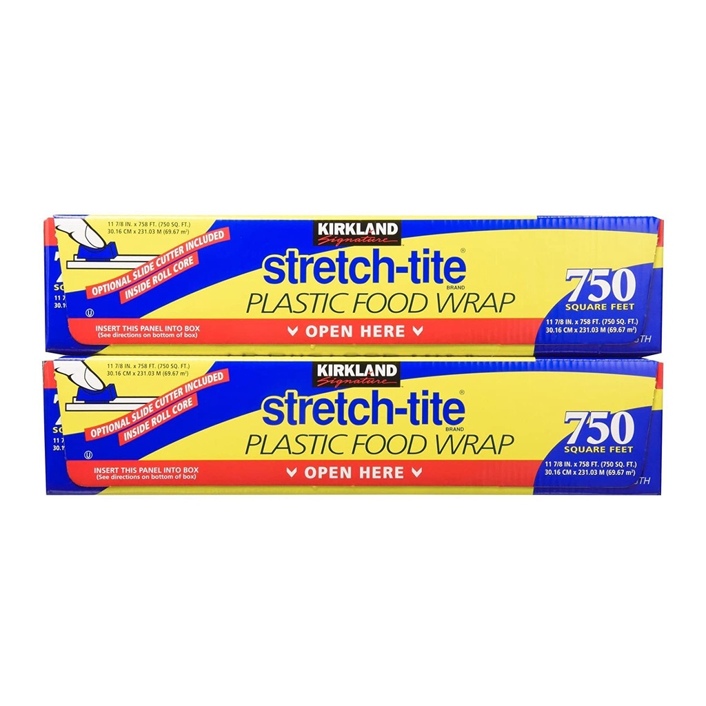 Màng bọc thực phẩm Kirkland Signature Stretch Tite 2x750ft