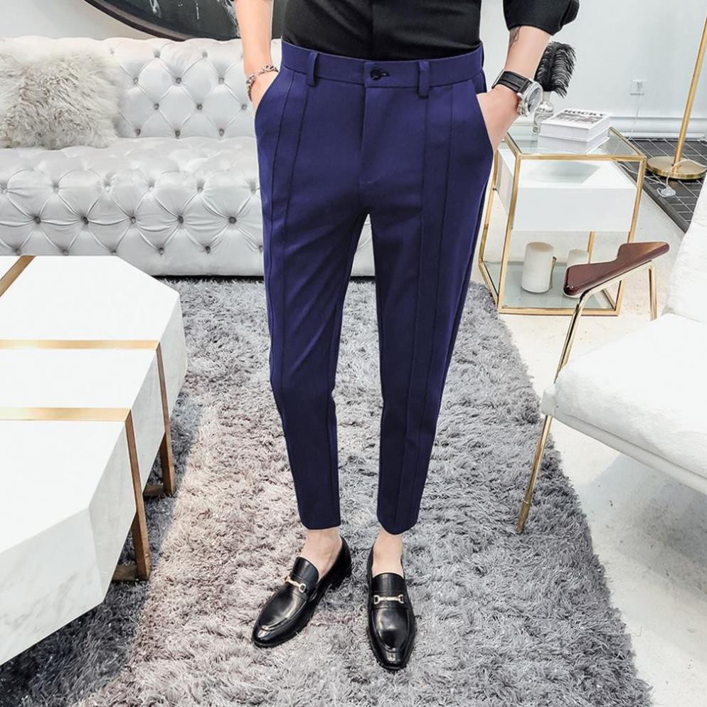 [FREESHIP-PHOM ĐẸP]Quần tây - Quần âu nam cao cấp - Chất tuyxi mềm mịn, co giãn 2 chiều, ống côn trẻ đẹp | BigBuy360 - bigbuy360.vn