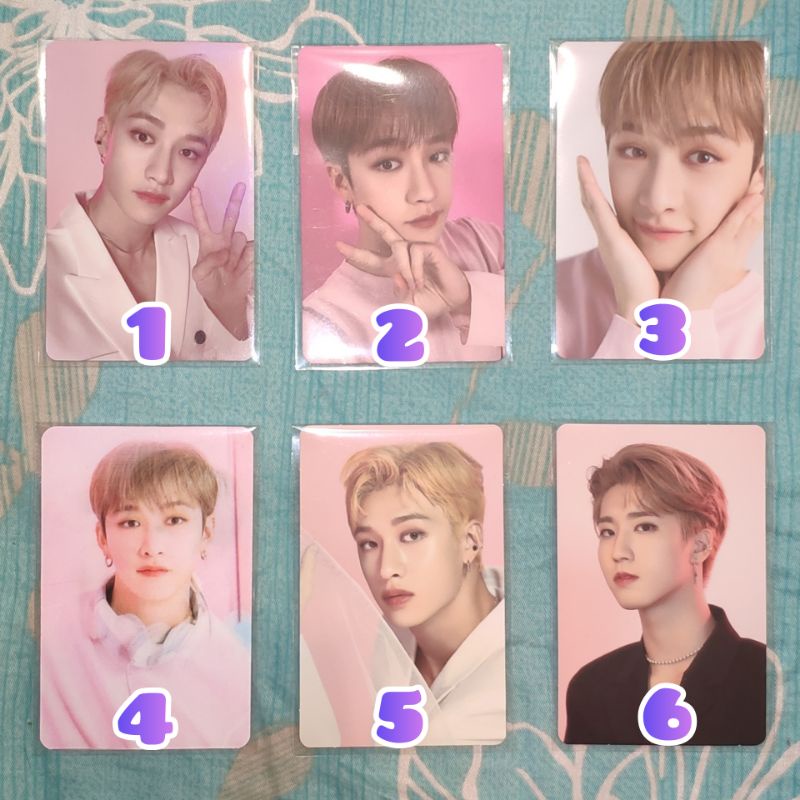 Card ảnh bo góc Nacific Stray Kids chính hãng