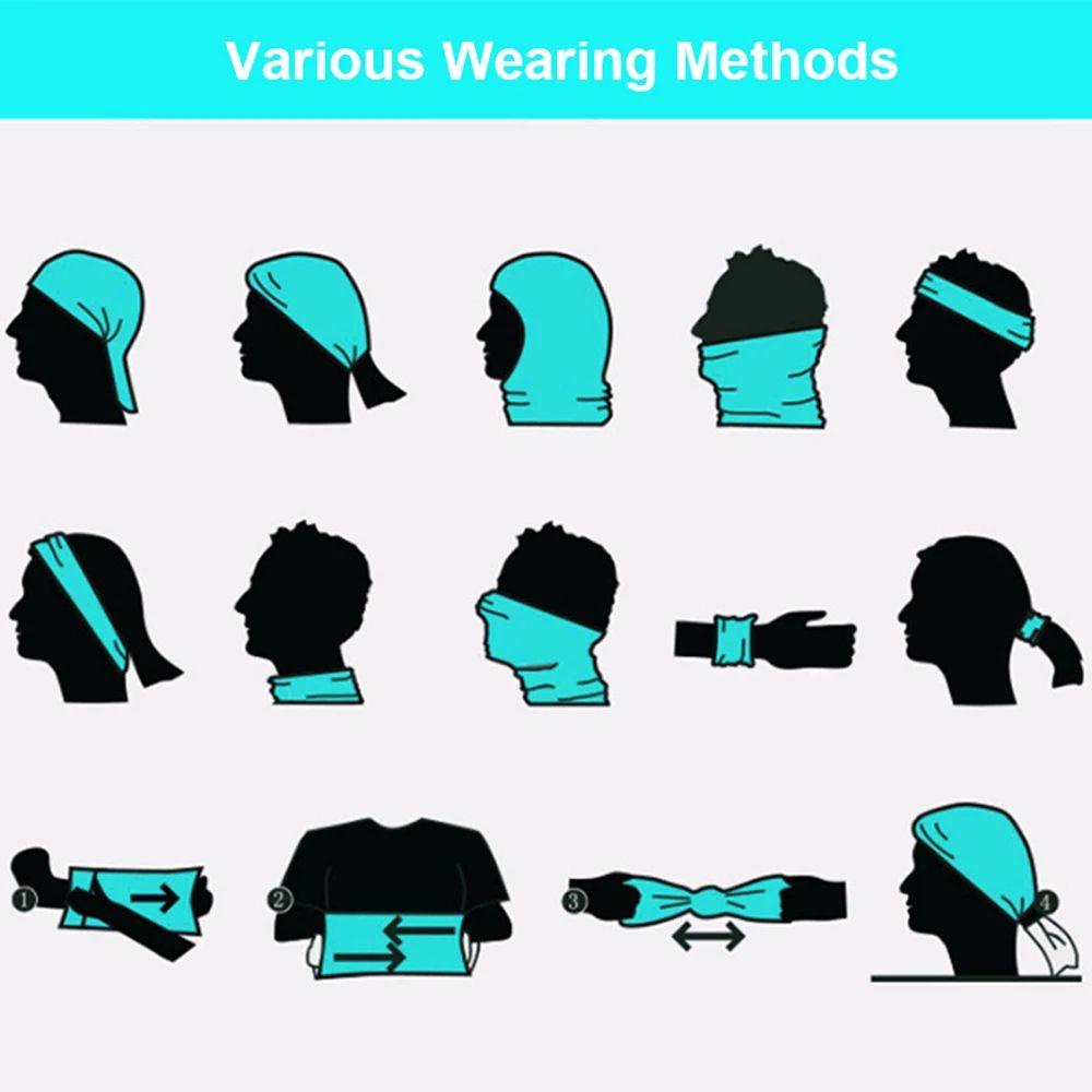 Khăn Bandana Che Mặt Và Cổ Chống Nắng Ngoài Trời Cho Nam Nữ