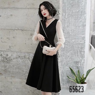 150 Đầm tiểu thư tay phồng