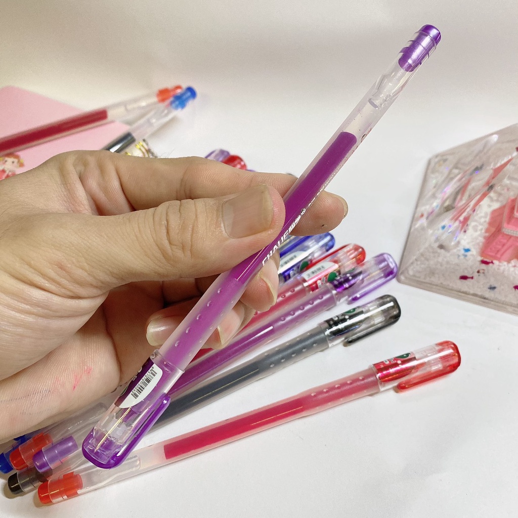 Bút Gel mực nước viết êm, Bút gel mực siêu nhiều