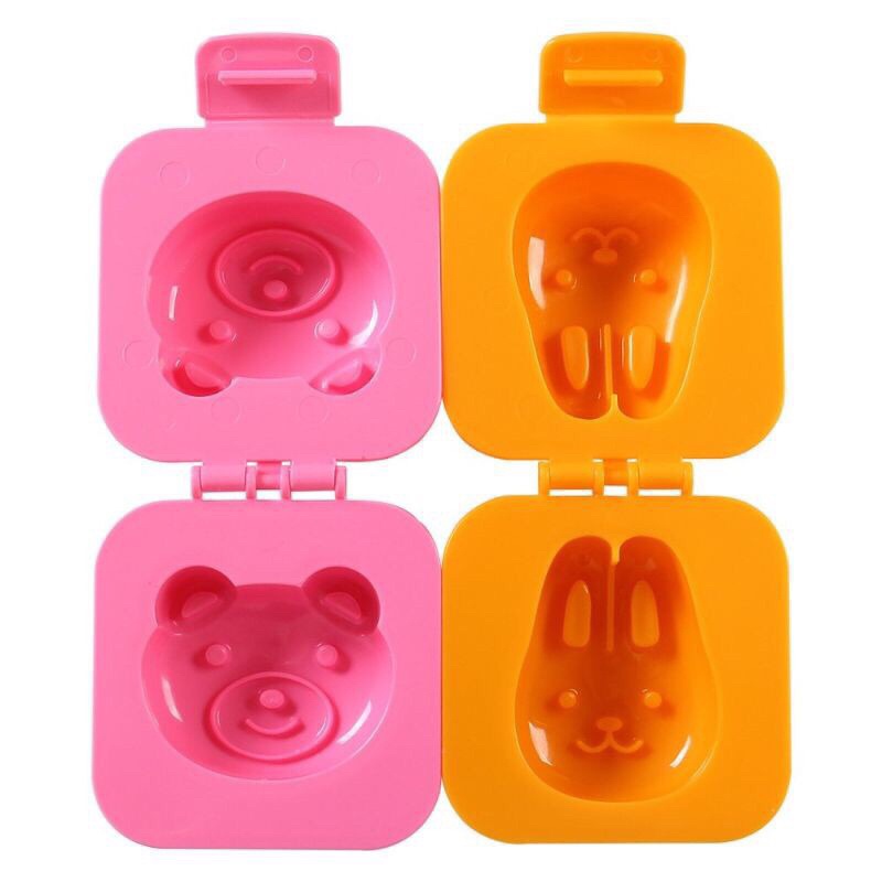 Khuôn cơm bento ép cơm cho bé, Khuôn làm bánh hình thú, đậu hũ non, ép trứng Kokubo hàng Nhật cho bé ăn dặm BLW