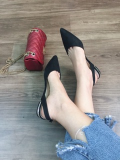 Giày hở gót hàng xuất