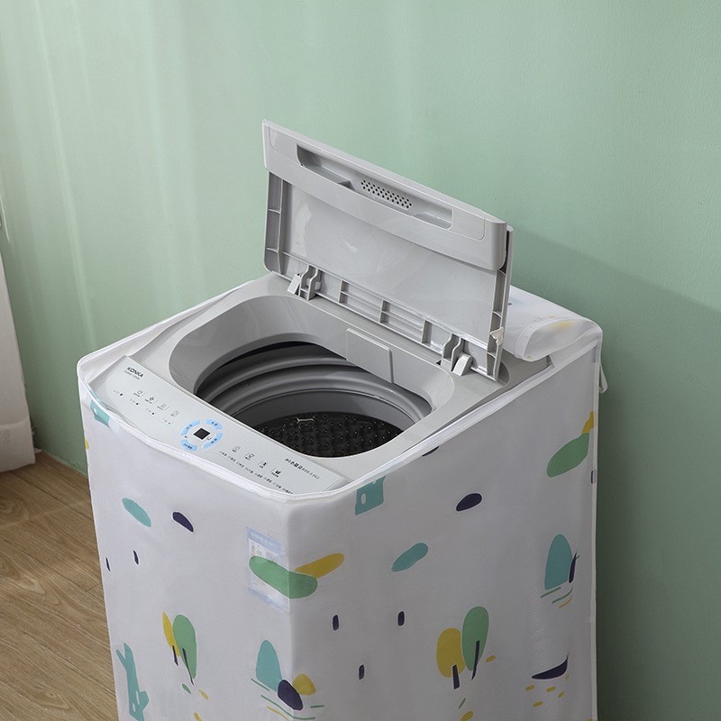 Áo trùm máy giặt cửa trên VẢI TRONG SALIN - CỦA TRÊN (LỒNG ĐỨNG)