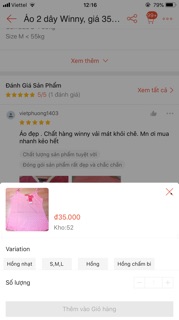 Áo Winny 2 dây