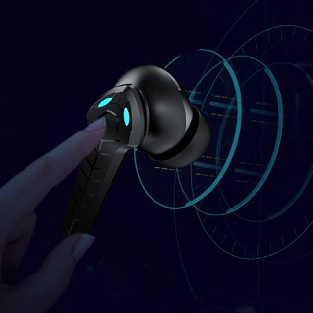 P36 Bluetooth 5.0 True Wireless Gaming Earbuds In Ear Headset black