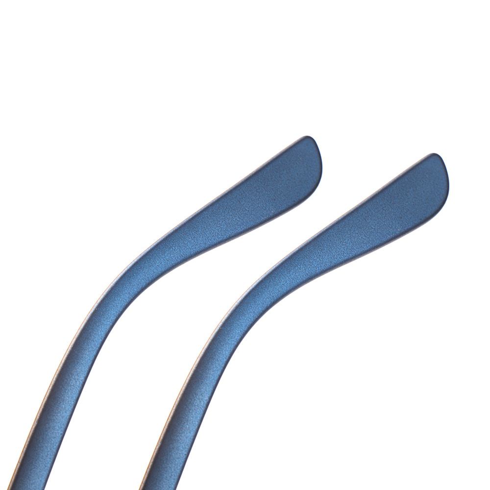 NIUYOU [Ready Stock] Reading Glasses Anti-fatigue Optical Eyewear Diopter +1.0 +3.5 Magnification Clear Lens Retro Metal Half Frame Presbyopic Eyeglasses