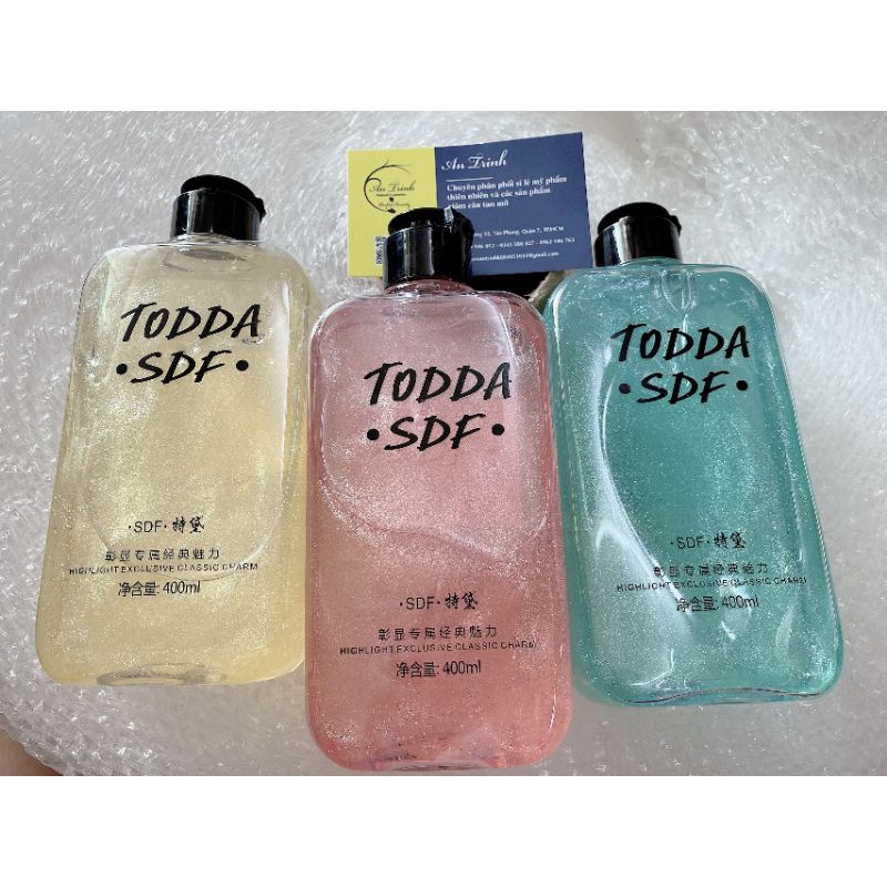 sữa tắm todda spf