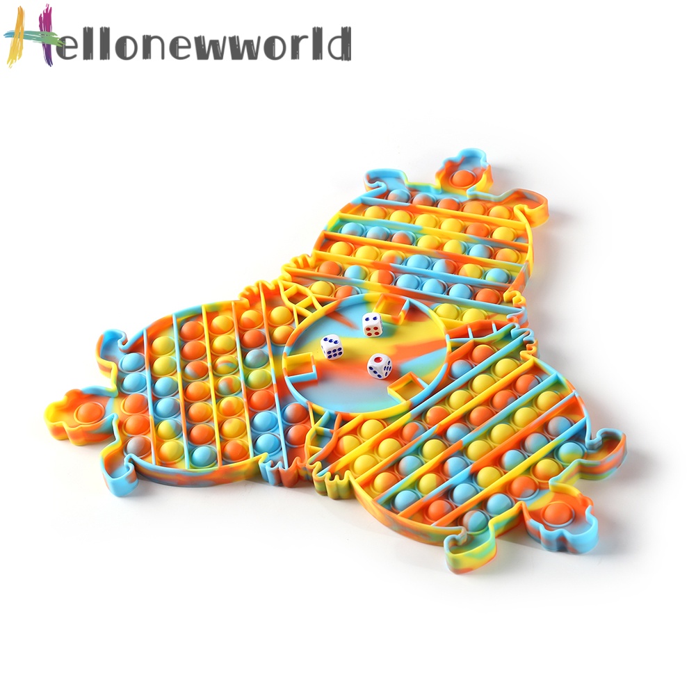 Đồ chơi bàn cờ rùa bằng silicone dành cho trẻ em