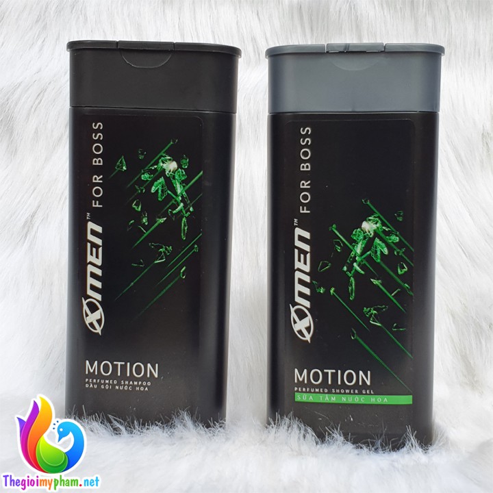 Combo Dầu Gội + Sữa Tắm XMen For Boss Motion 180g