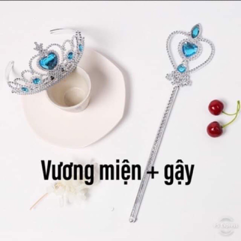 Đầm Elsa dài váy Elsa bé gái công chúa hàng xịn