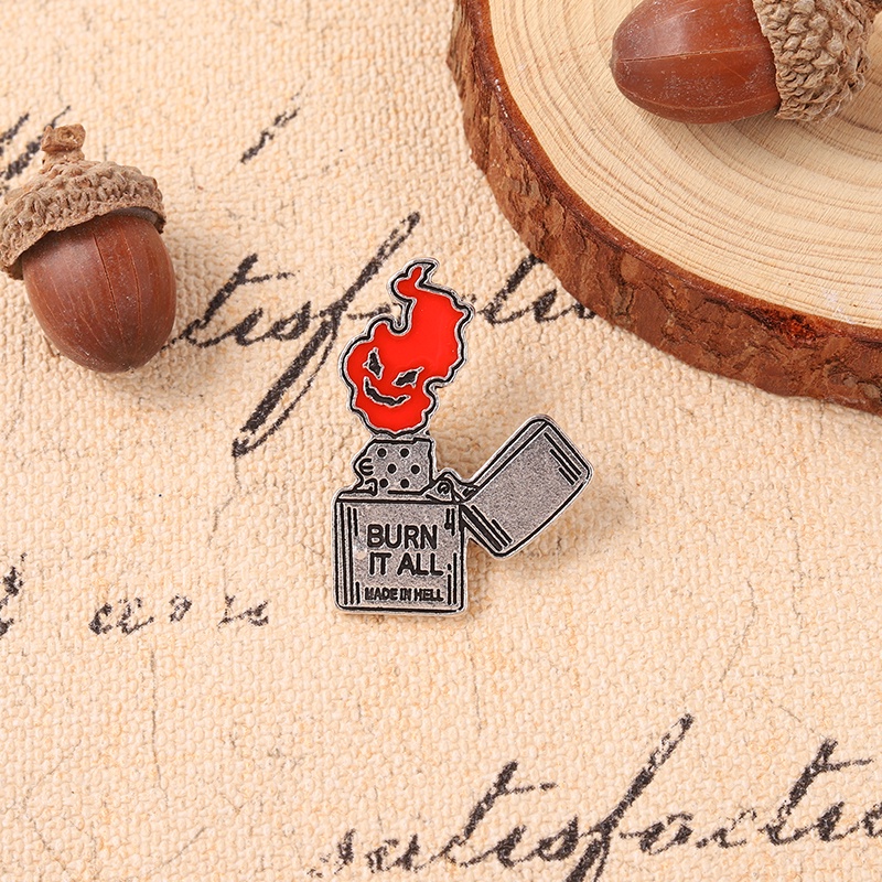 Ghim cài áo Qihe Jewelry hình hoạt hình xinh xắn đáng yêu