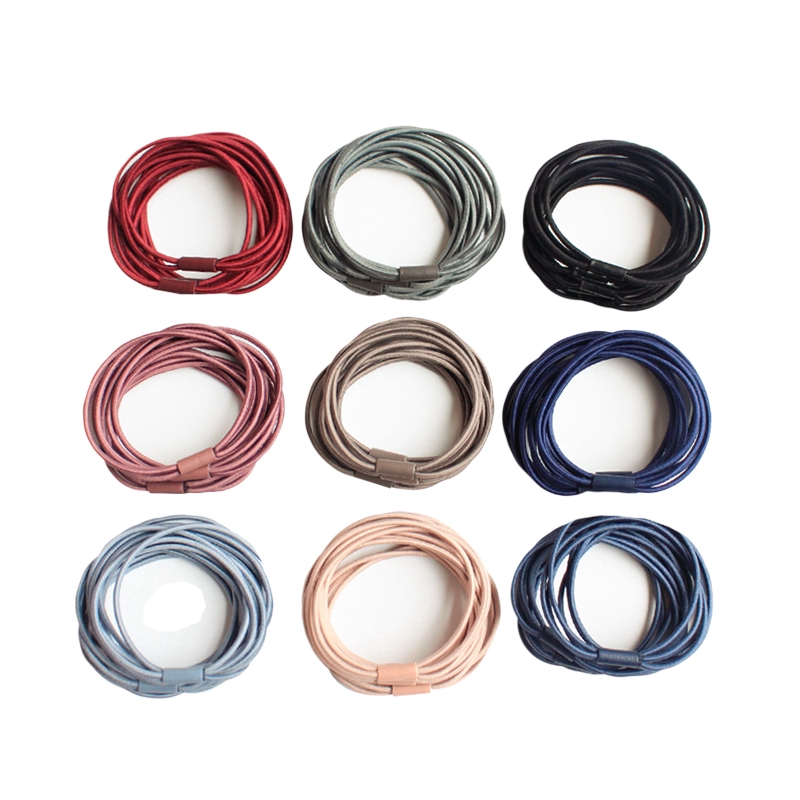 Set 5 dây buộc tóc co giãn thời trang cho nữ